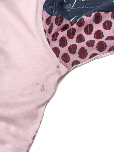 Angels 2004 Patchwork Turtleneck Top