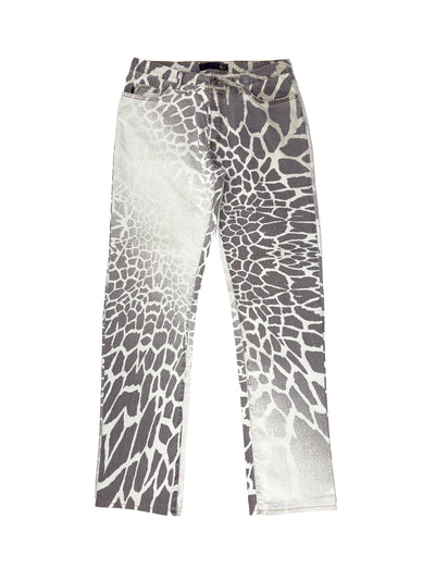 Just Cavalli Giraffe Print Jeans