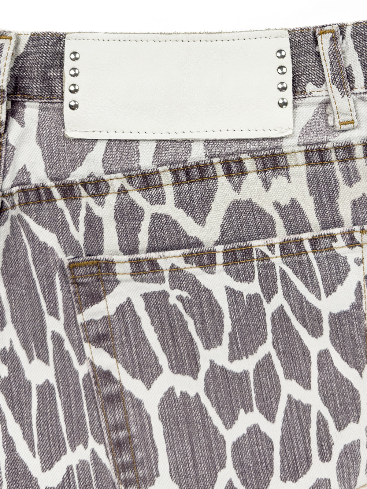 Just Cavalli Giraffe Print Jeans