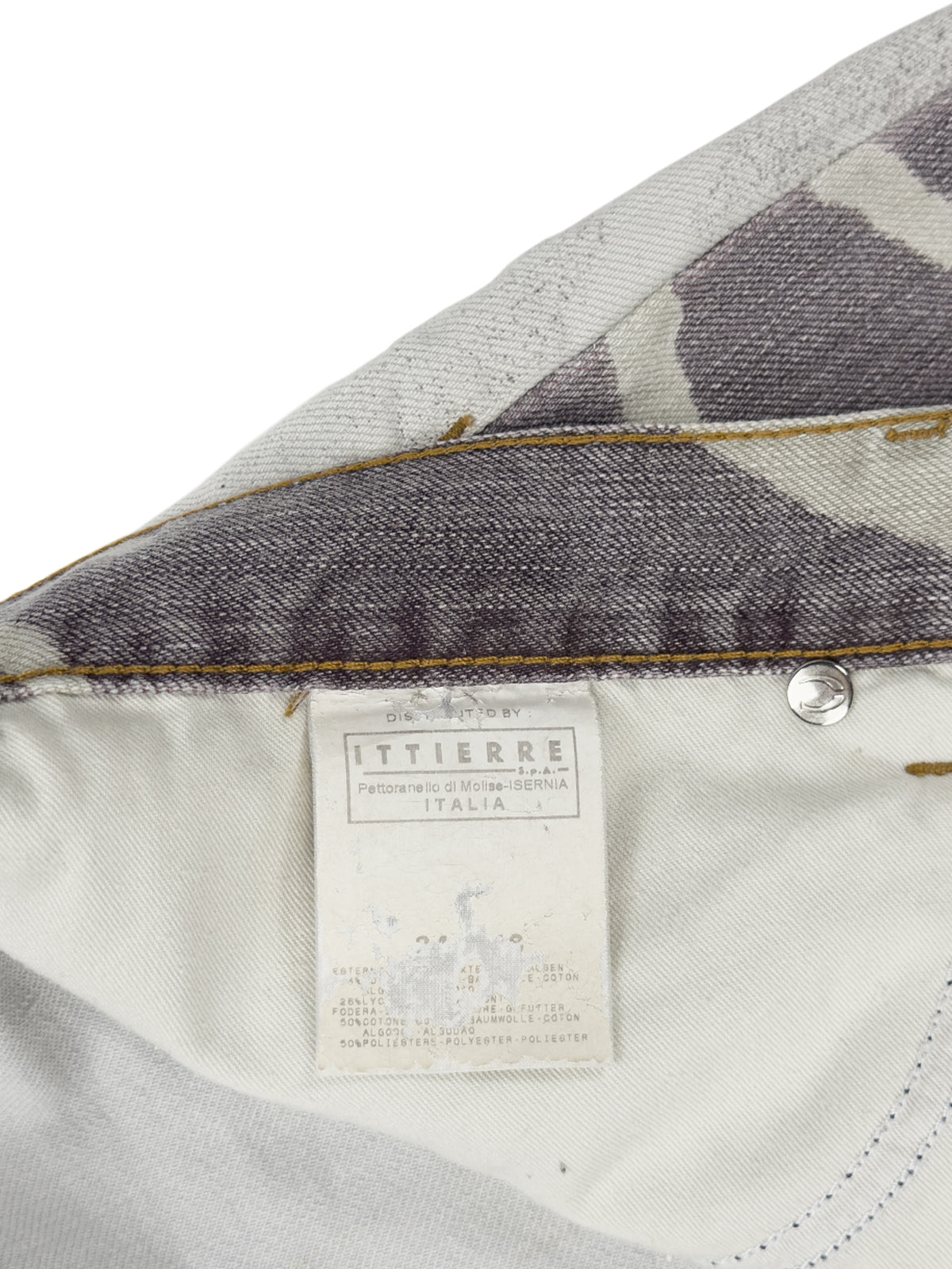 Just Cavalli Giraffe Print Jeans