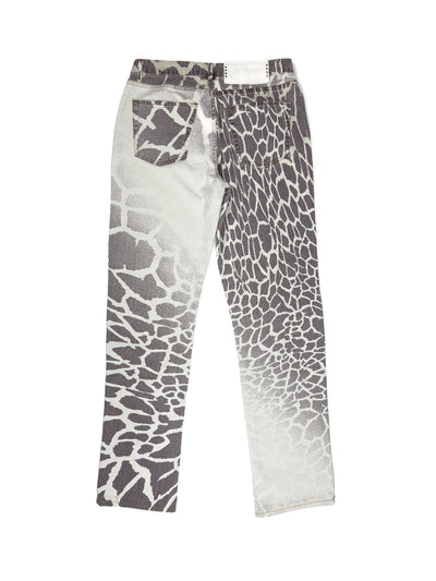 Just Cavalli Giraffe Print Jeans