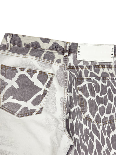 Just Cavalli Giraffe Print Jeans