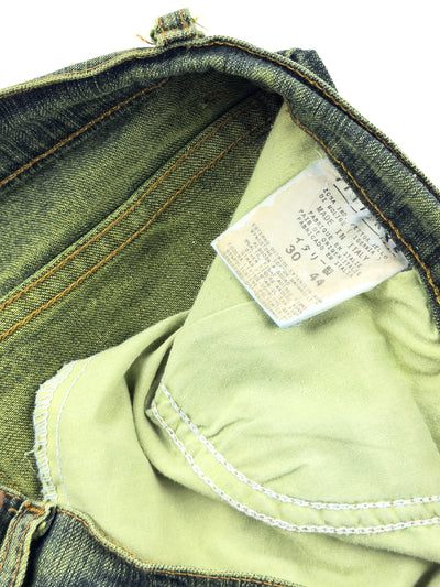 Just Cavalli Metallic Green Jeans
