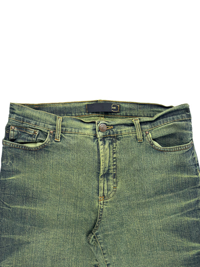 Just Cavalli Metallic Green Jeans