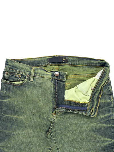 Just Cavalli Metallic Green Jeans