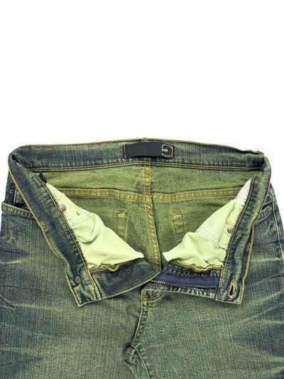 Just Cavalli Metallic Green Jeans