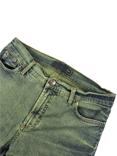 Just Cavalli Metallic Green Jeans