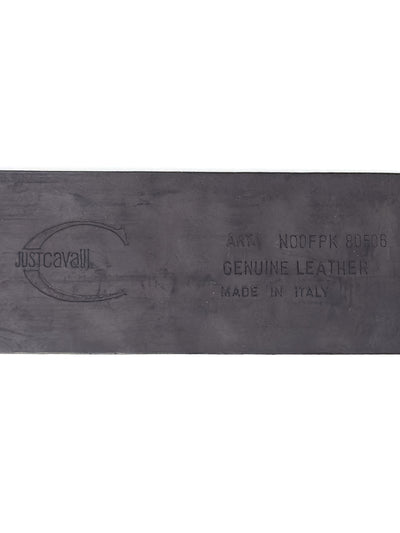 Just Cavalli 2000s Tortoiseshell Effect Split-Buckle Belt