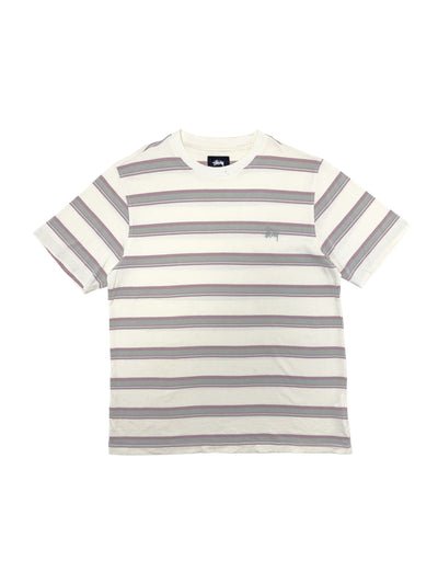 STÜSSY SS20 Harbour Stripe Crew T-Shirt