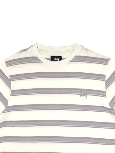STÜSSY SS20 Harbour Stripe Crew T-Shirt