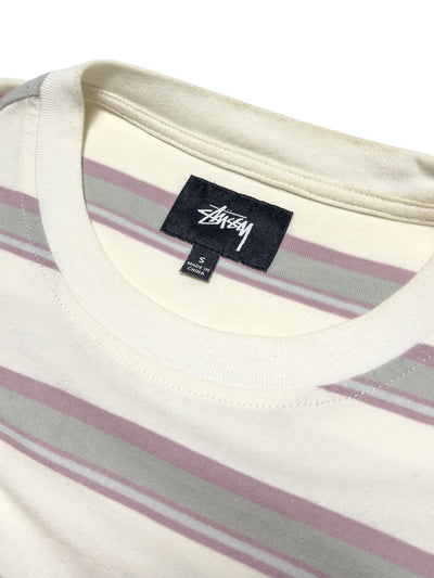 STÜSSY SS20 Harbour Stripe Crew T-Shirt