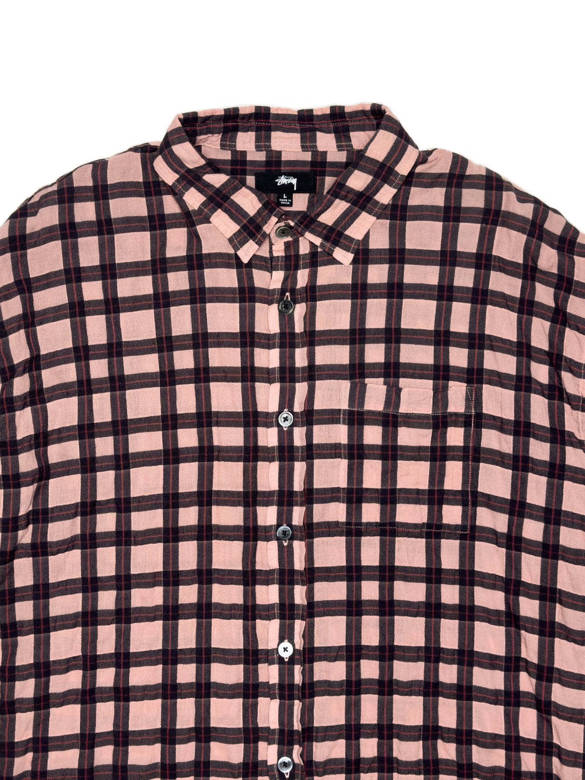 STÜSSY SS24 Sonoma Plaid Shirt