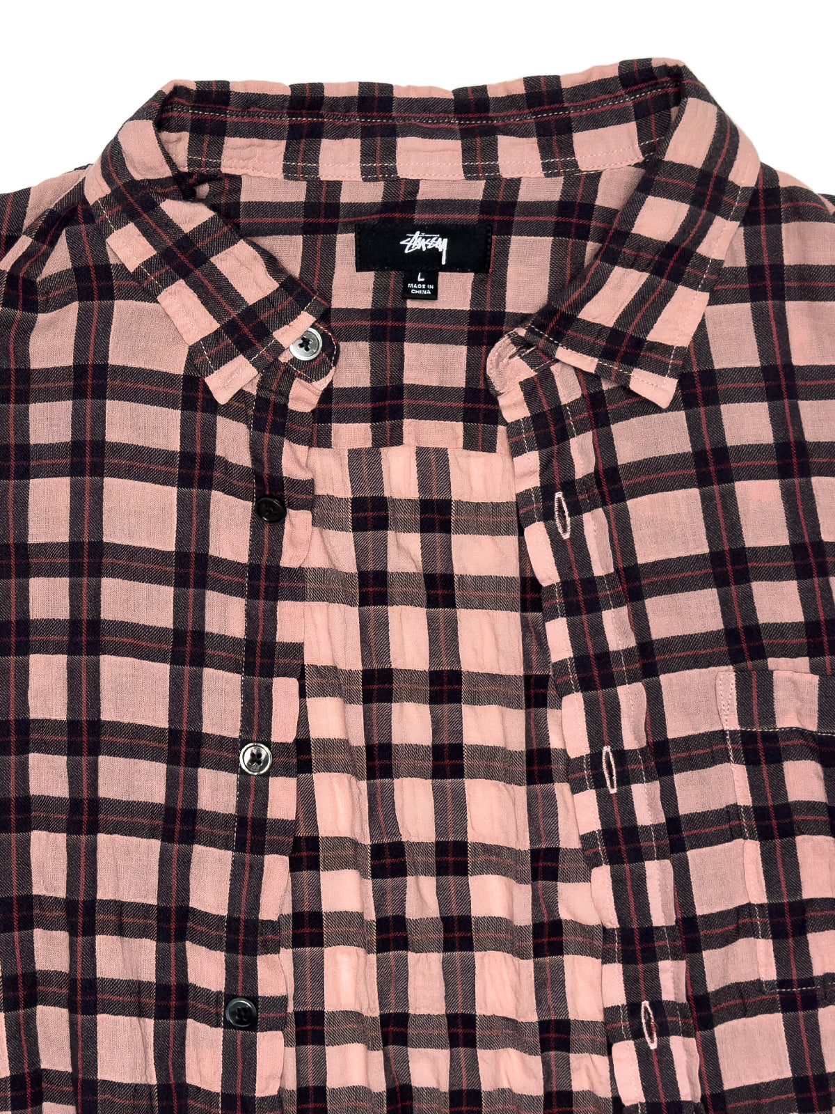 STÜSSY SS24 Sonoma Plaid Shirt