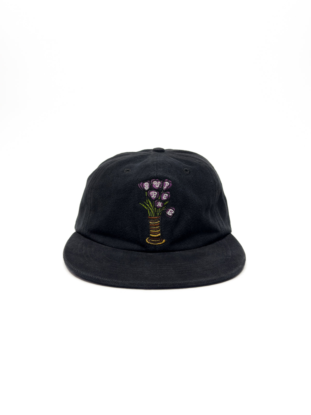 SUPREME Flower 6-Panel Hat FW18