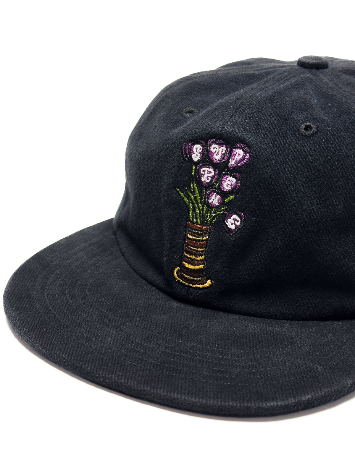 SUPREME Flower 6-Panel Hat FW18
