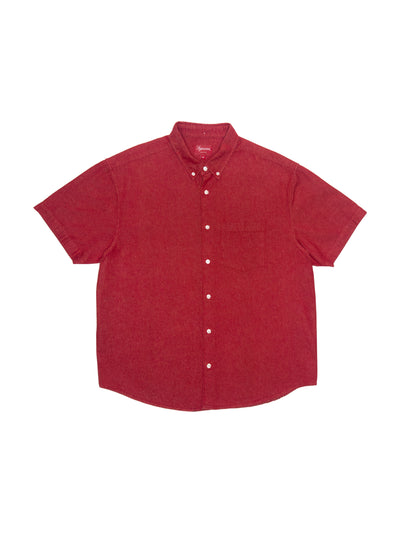 SS21 Embossed Denim S/S Shirt