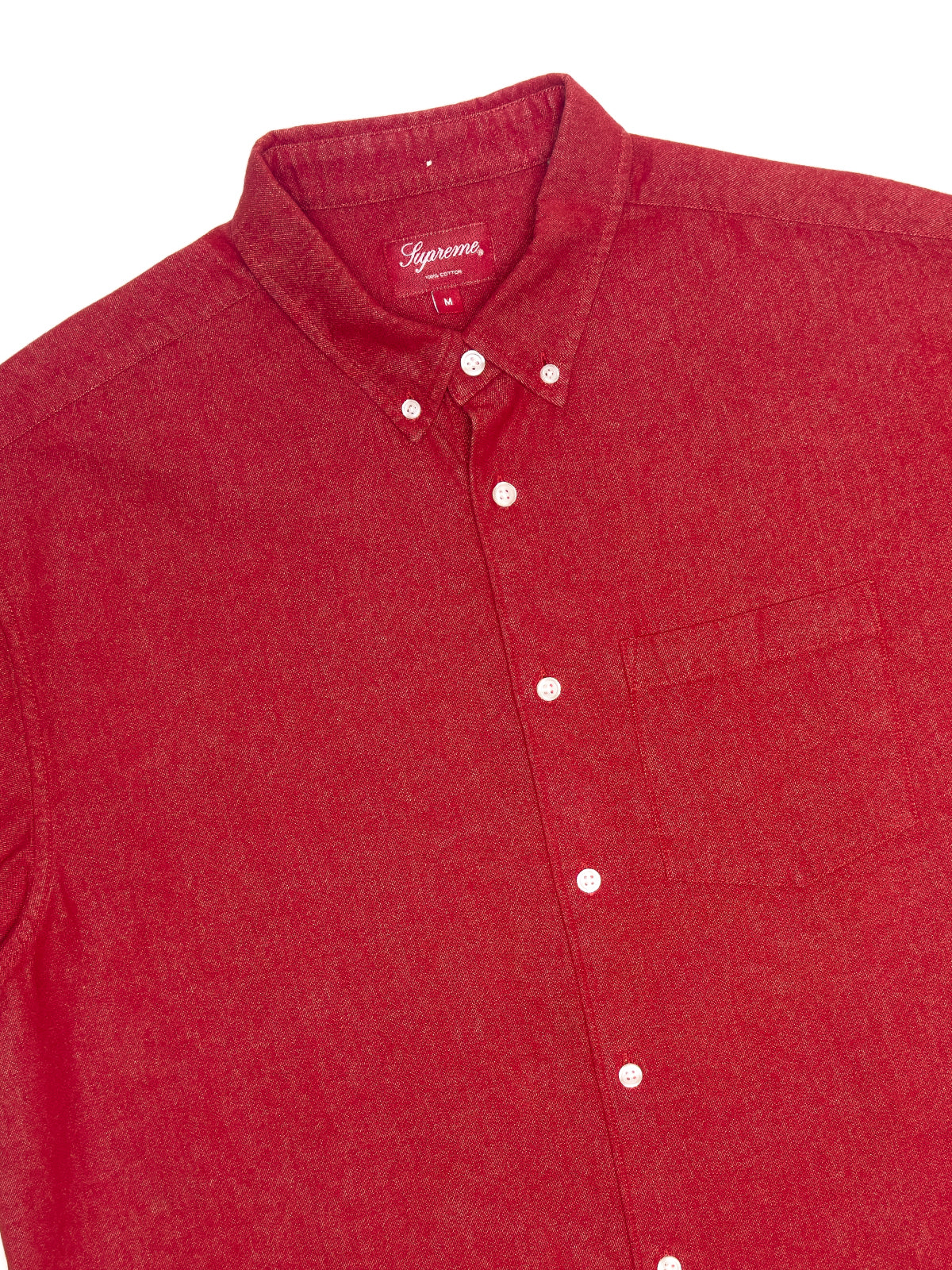 SS21 Embossed Denim S/S Shirt