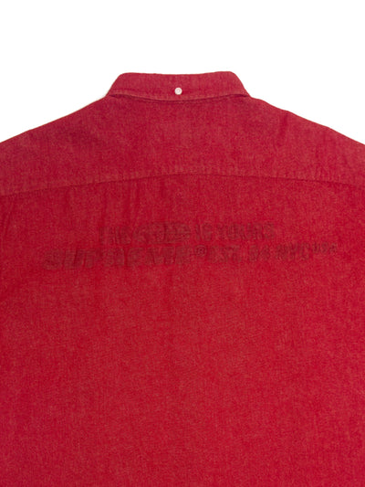 SS21 Embossed Denim S/S Shirt