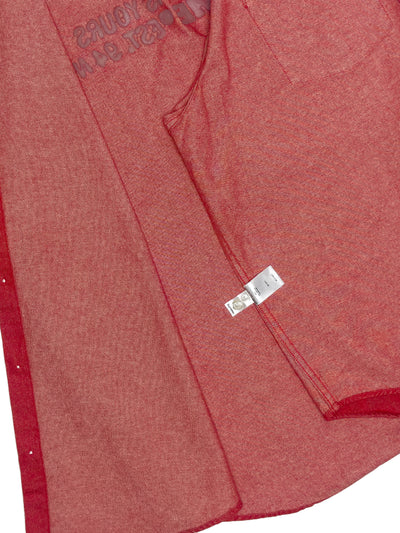 SS21 Embossed Denim S/S Shirt