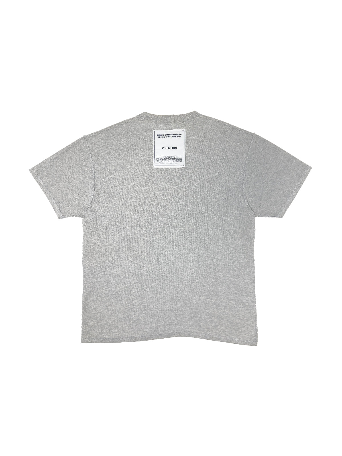 VETEMENTS Inside Out Logo T-Shirt