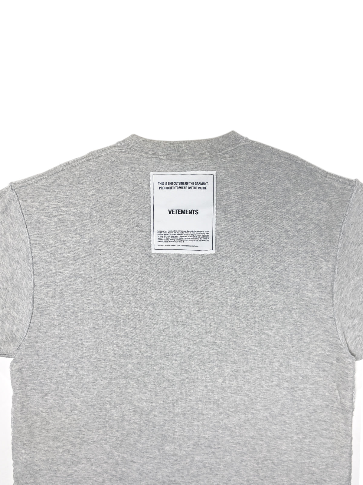 VETEMENTS Inside Out Logo T-Shirt