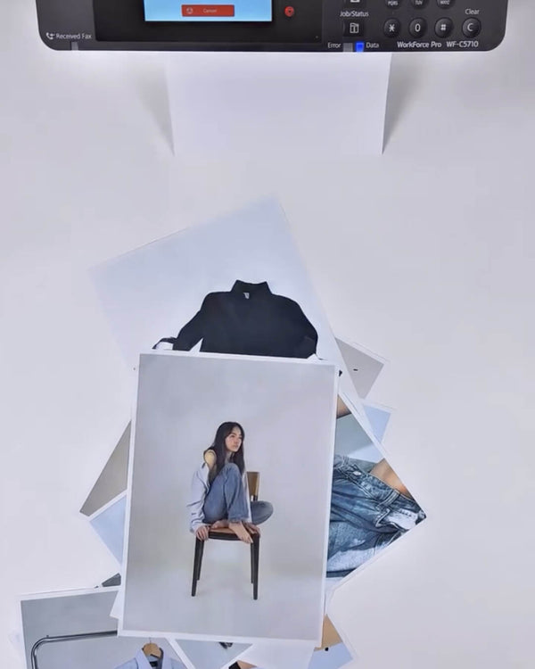 Vintage Machine Instagram print second hand